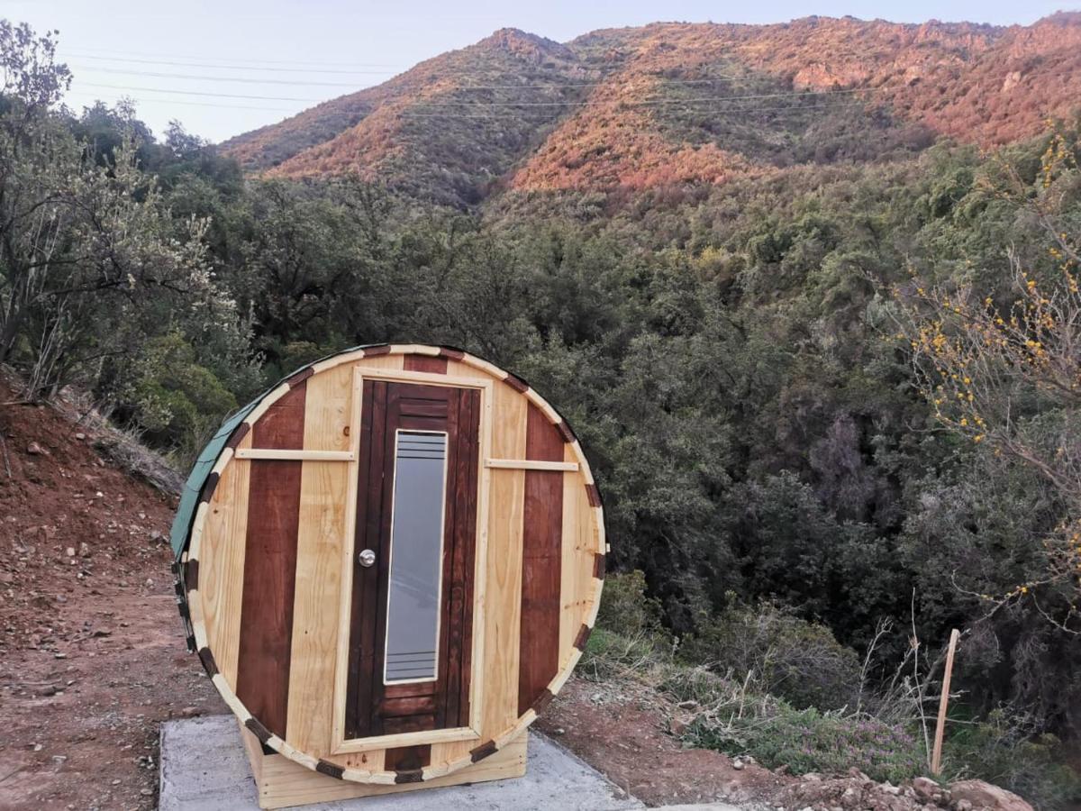 Cabana San Jose Del Maipo Sector La Obra Los Chacayes Extérieur photo